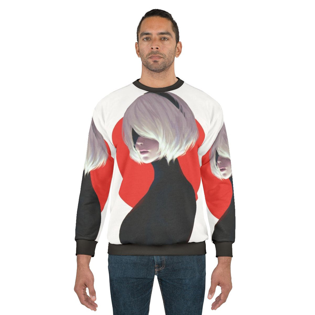 Nier Automata 2B Sweatshirt