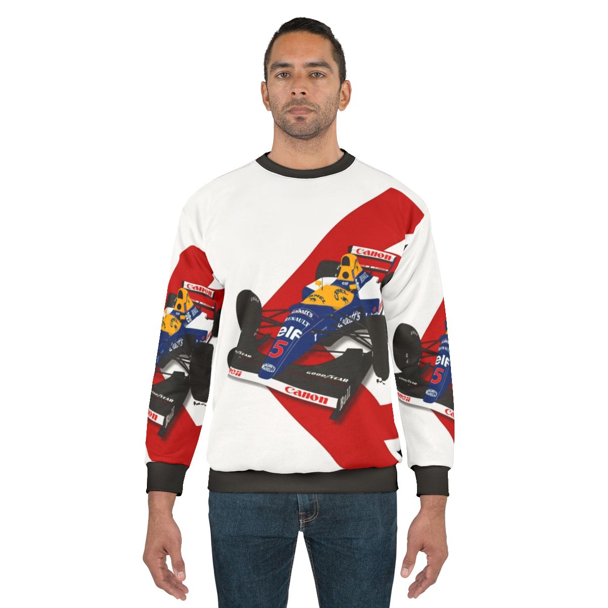 Nigel Mansell Williams Renault FW14B Formula 1 Racing Sweatshirt