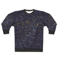 Night Constellations Sweatshirt with Starry Sky Graphic Design