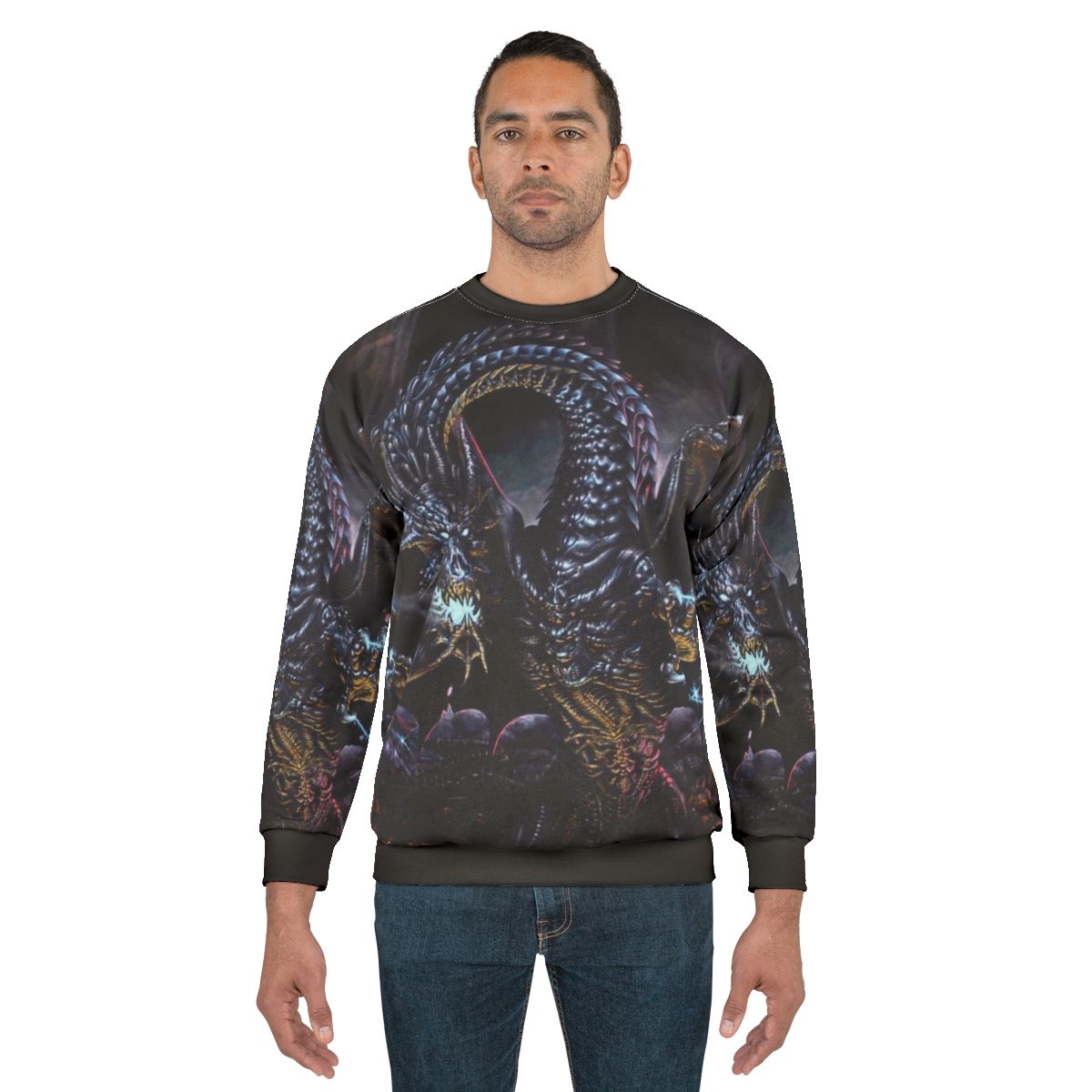 Night Dragon Fantasy Sweatshirt