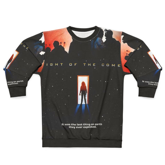 Night of the Comet 80s horror themed retro sweatshirt
