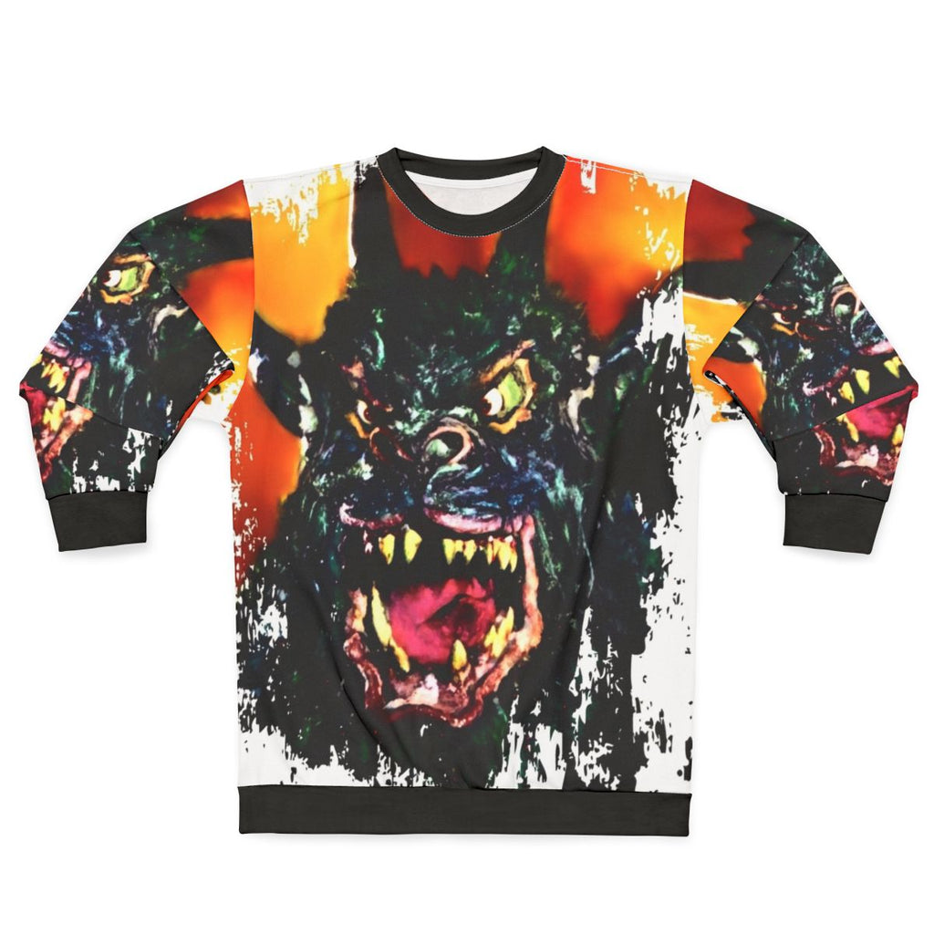 Night of the Demon Sweatshirt - Retro Horror Inspired Fashion