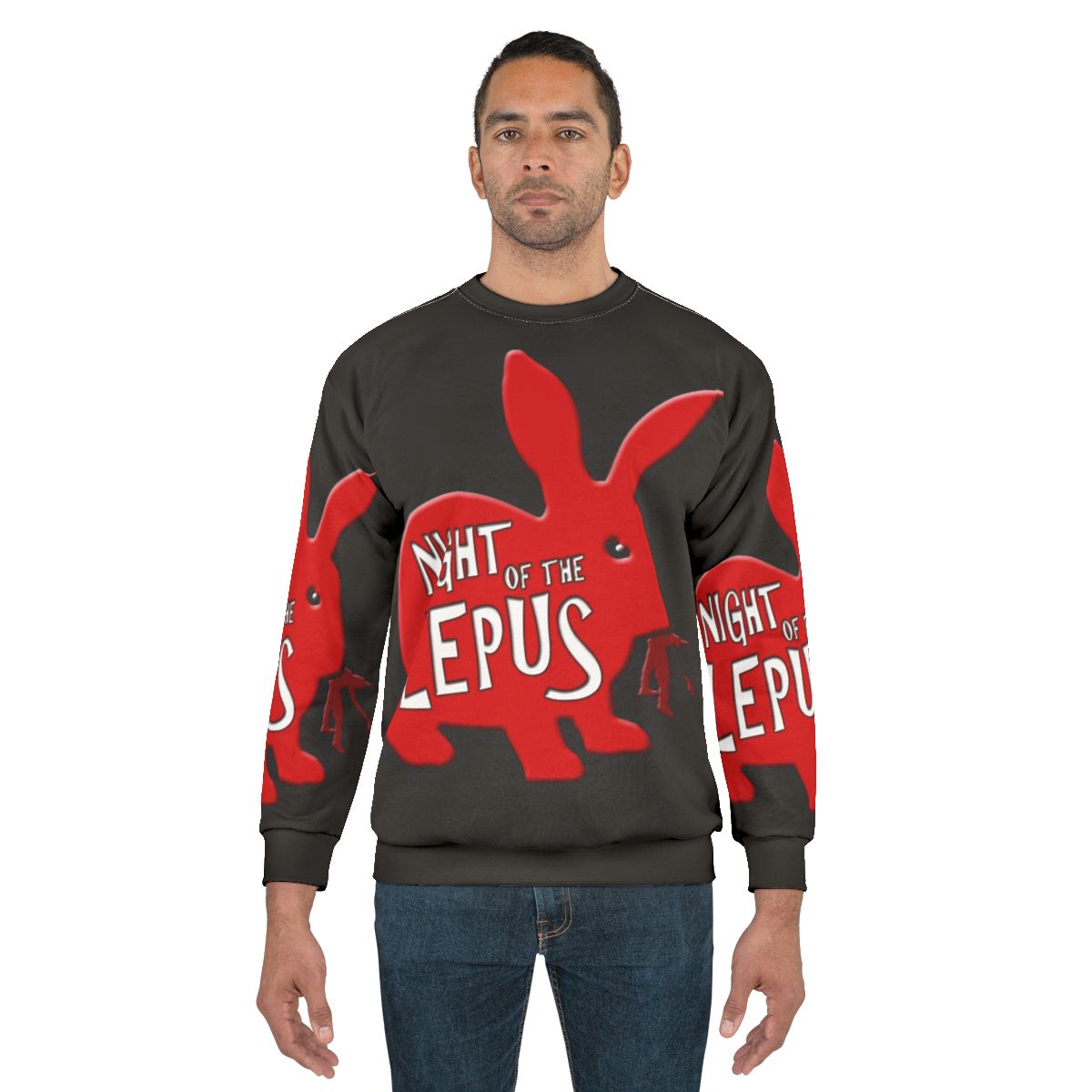 Night of the Lepus cult horror movie sweatshirt