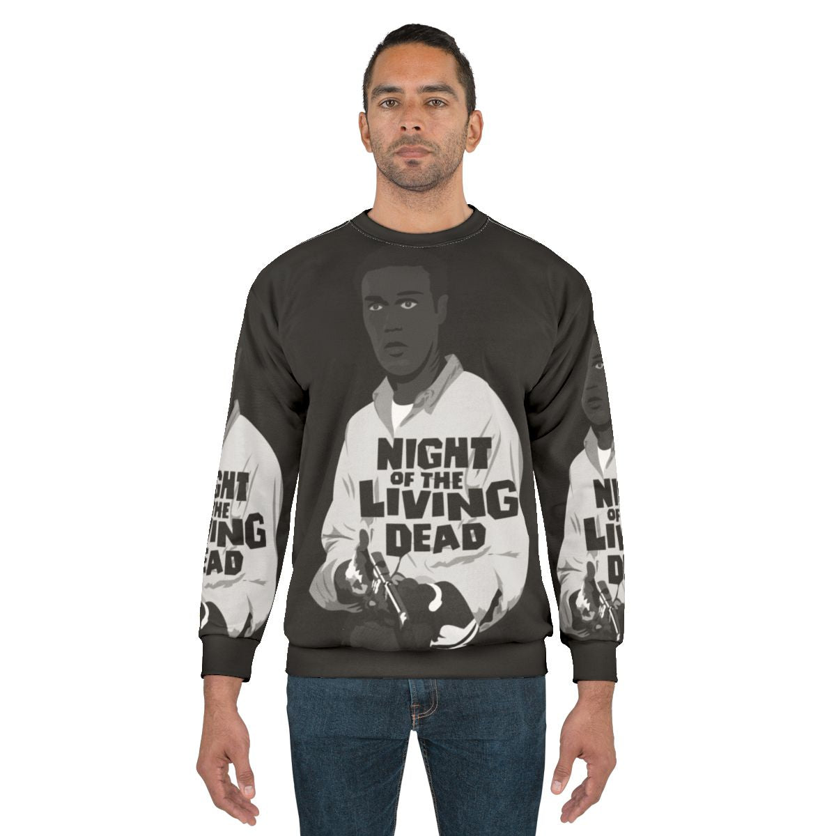 Night of the Living Dead 1968 horror movie sweatshirt