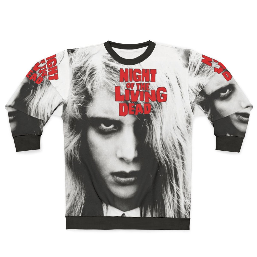 Night Of The Living Dead Zombie Girl Horror Sweatshirt