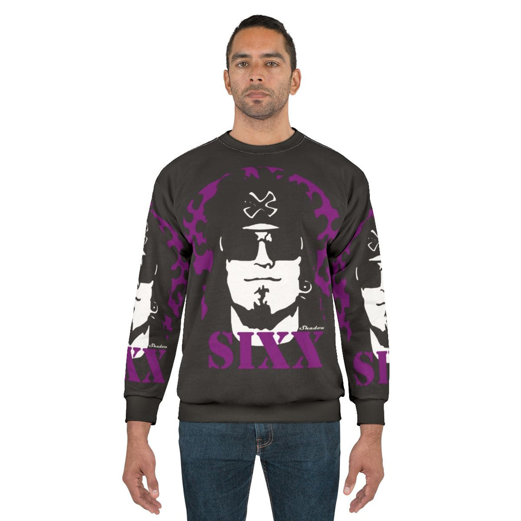 Nikki Sixx Heavy Metal Music Icon Sweatshirt