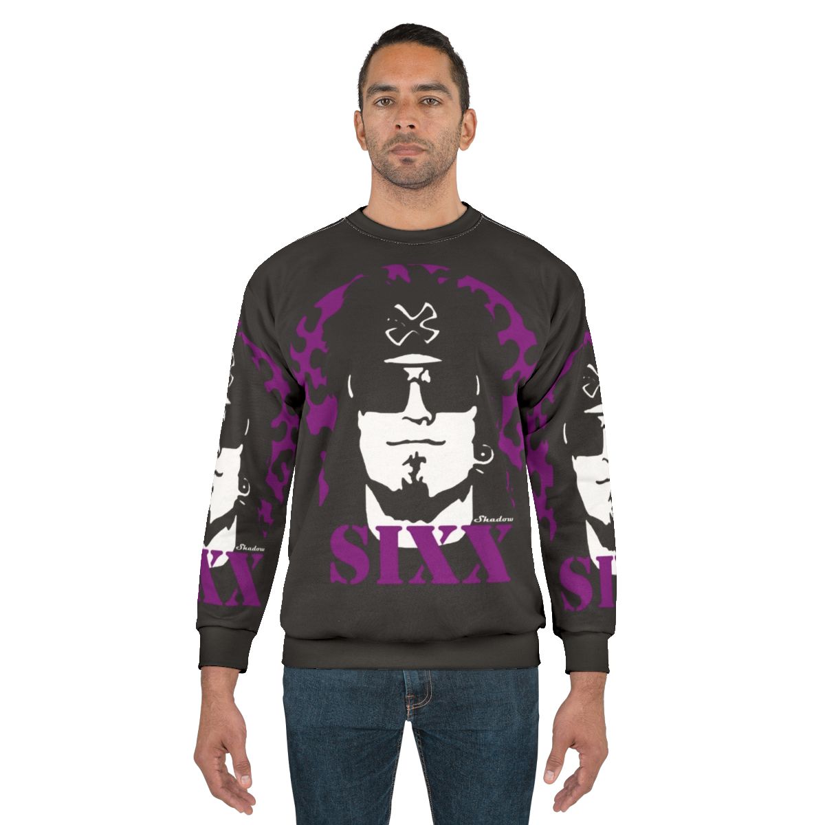 Nikki Sixx Heavy Metal Music Icon Sweatshirt