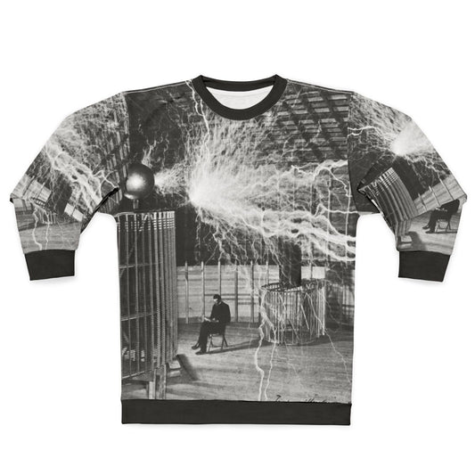 Nikola Tesla Lightning Electrifying Sweatshirt