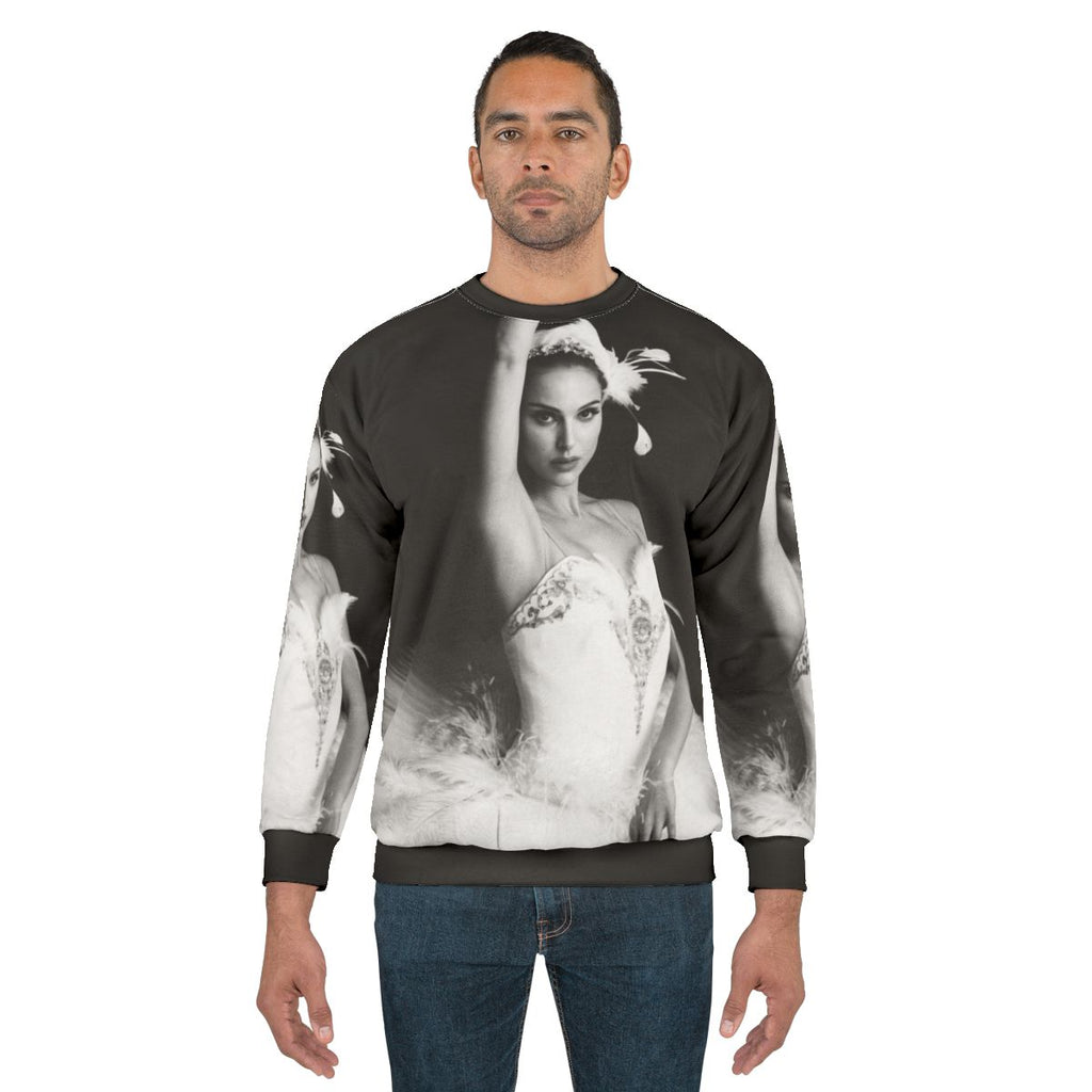 Black Swan Ballet Sweatshirt with Film Inspired Design