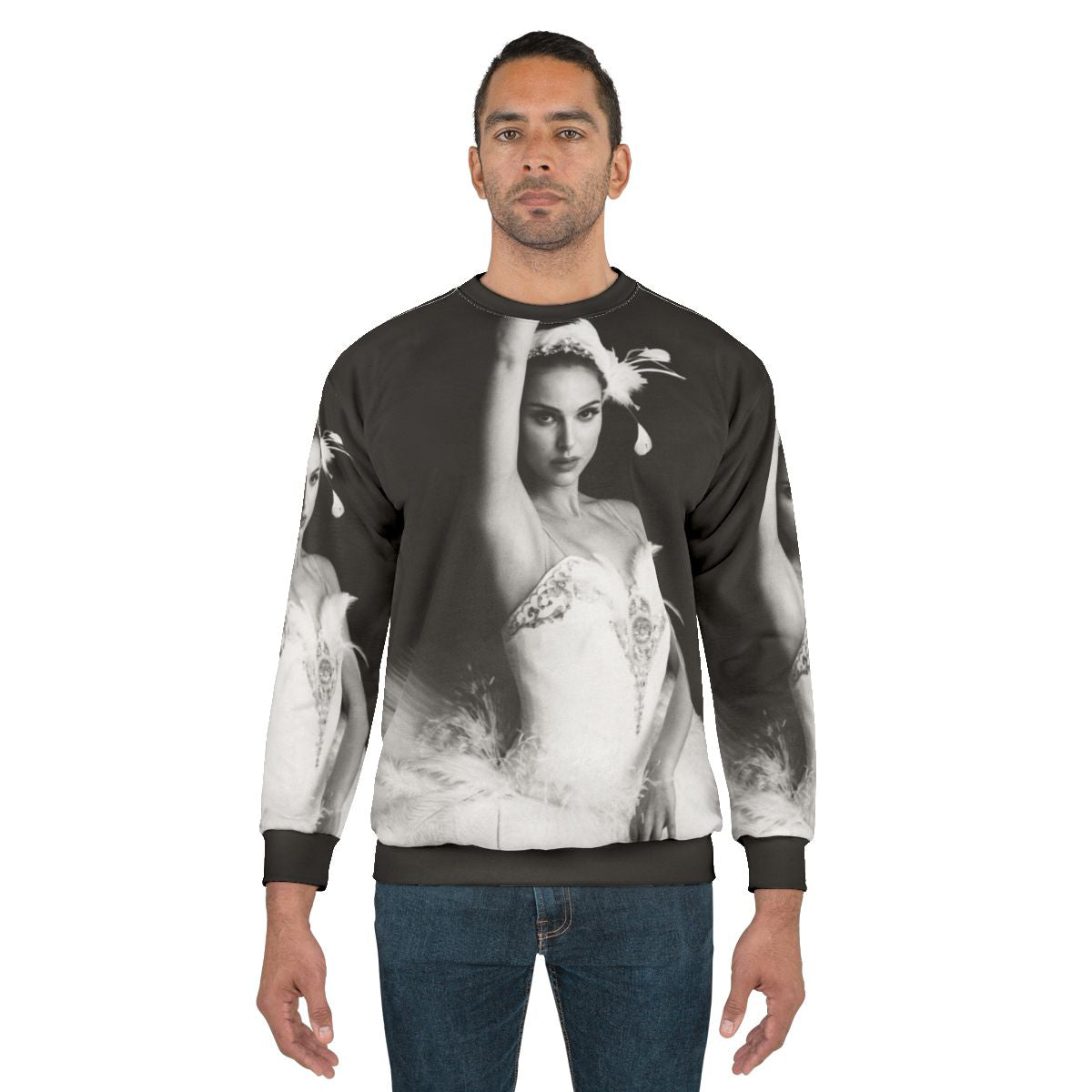 Black Swan Ballet Sweatshirt with Film Inspired Design