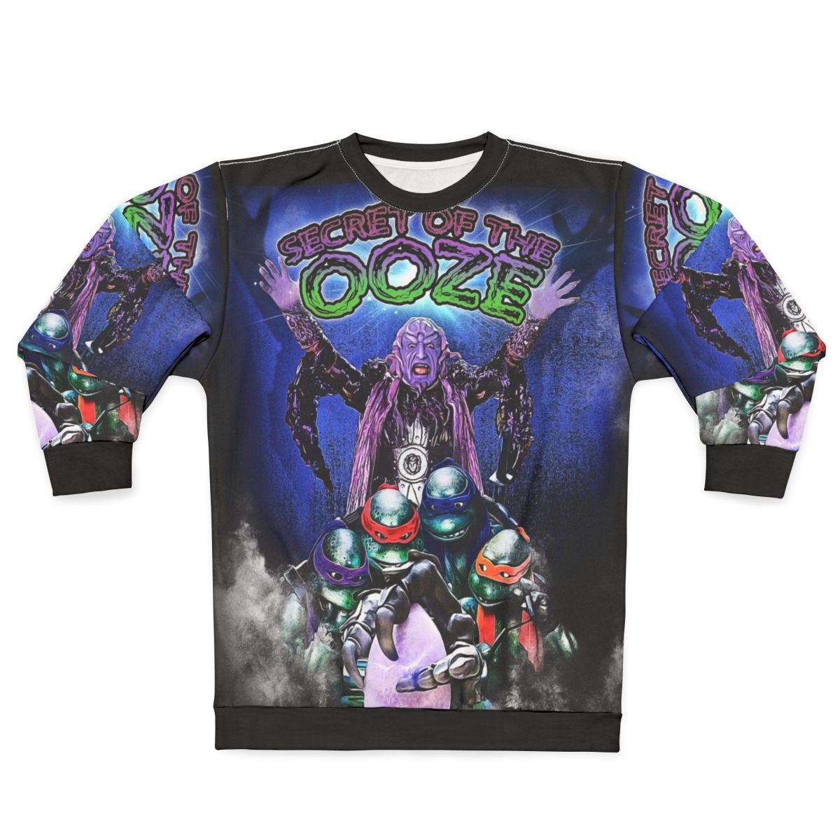 90s Ninja Turtles "The Secret of the Ooze" Mashup Sweatshirt