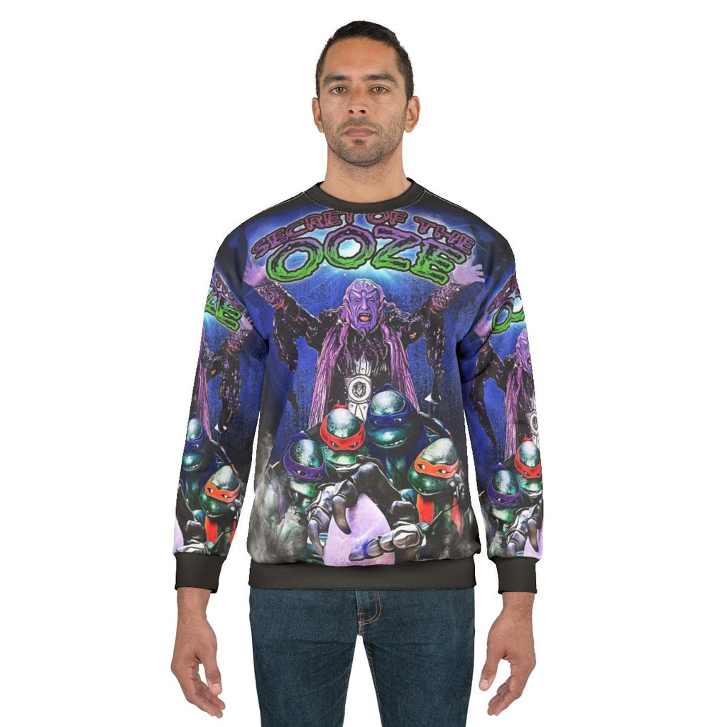 90s Ninja Turtles "The Secret of the Ooze" Mashup Sweatshirt