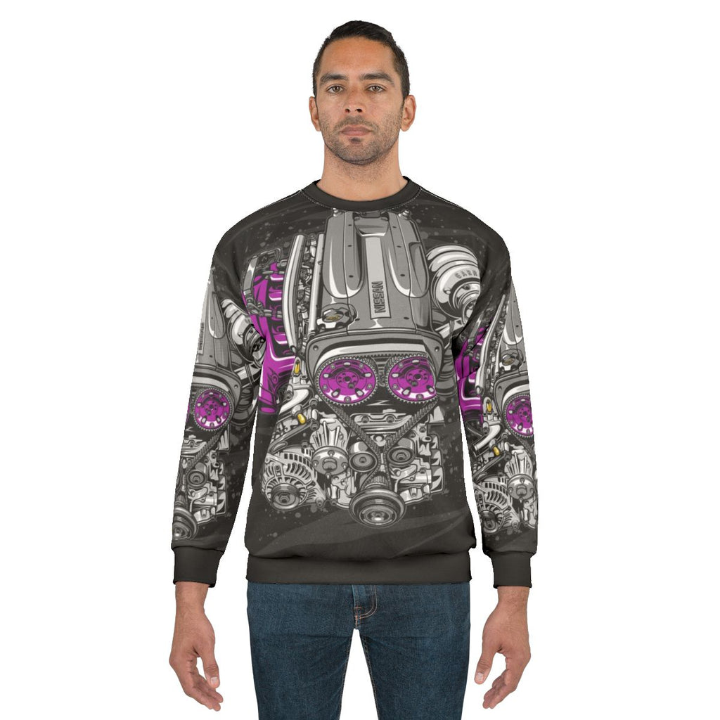Nissan Rb26 Engine Sweatshirt