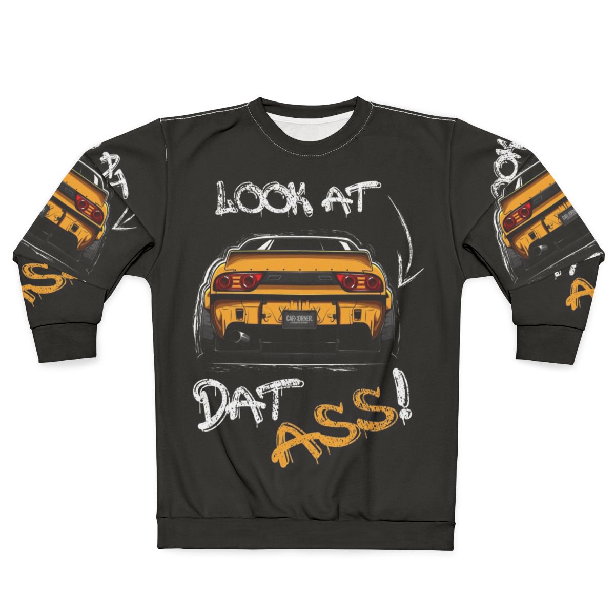 Nissan S13 200SX Silvia Carcorner Graphic Sweatshirt