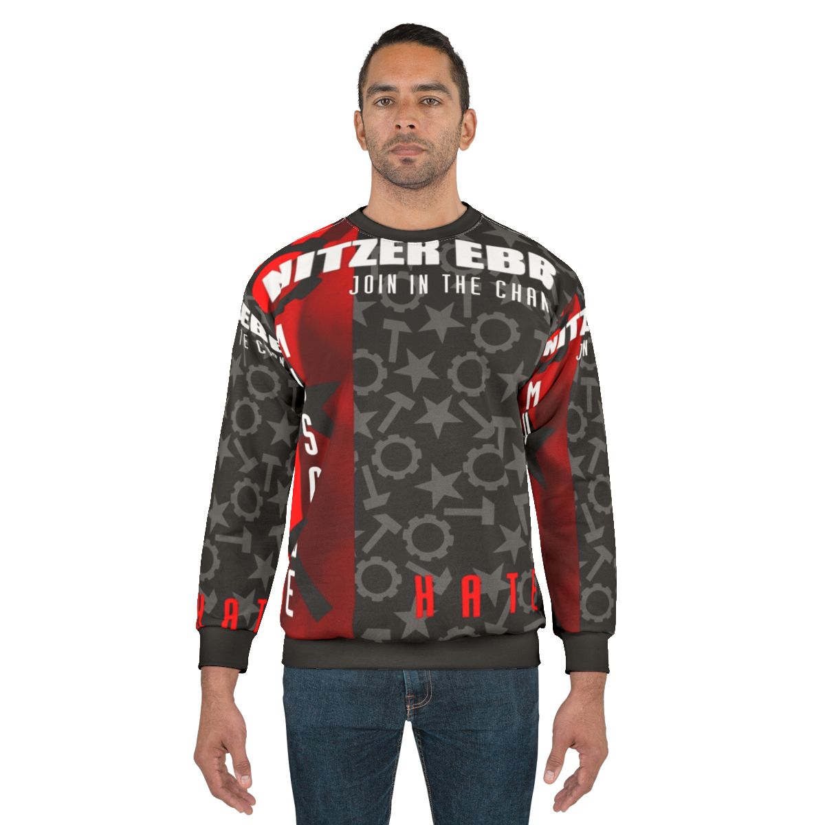 Nitzer Ebb "Join In The Chant" Industrial Music Sweatshirt