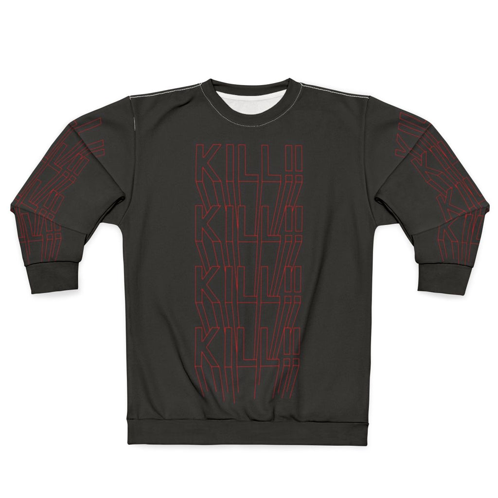 No More Heroes Kill Vector Red Sweatshirt