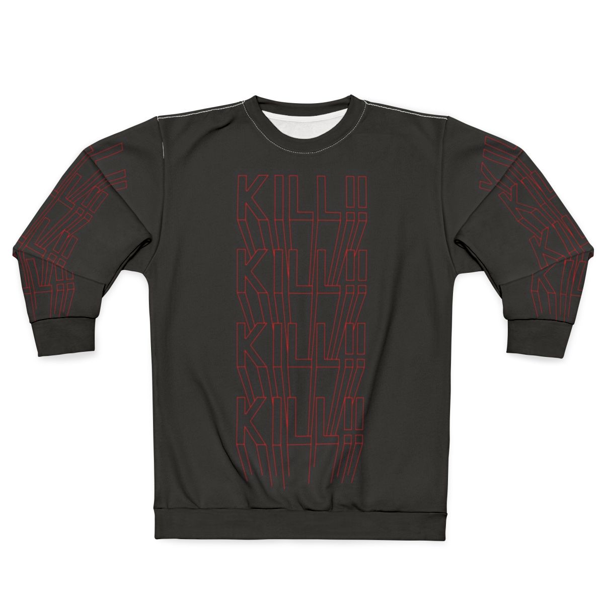 No More Heroes Kill Vector Red Sweatshirt