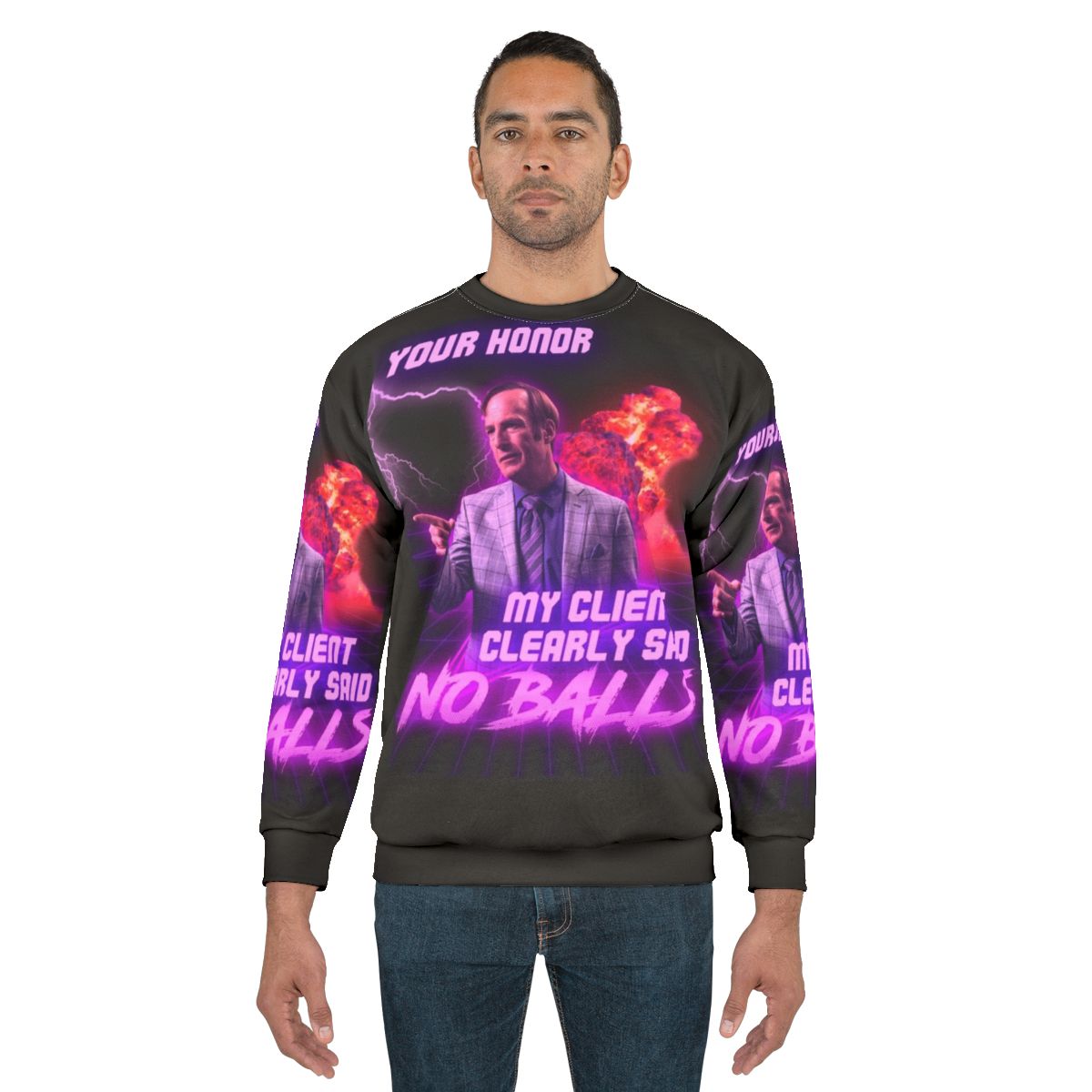 Funny "No Balls" Sweatshirt