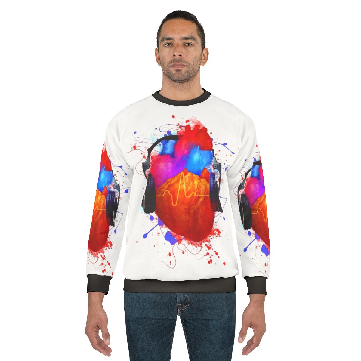 "No Music No Life" Music Lover's Sweatshirt