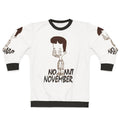 No Nut November Sweatshirt featuring the Hormone Monster from Big Mouth on Netflix