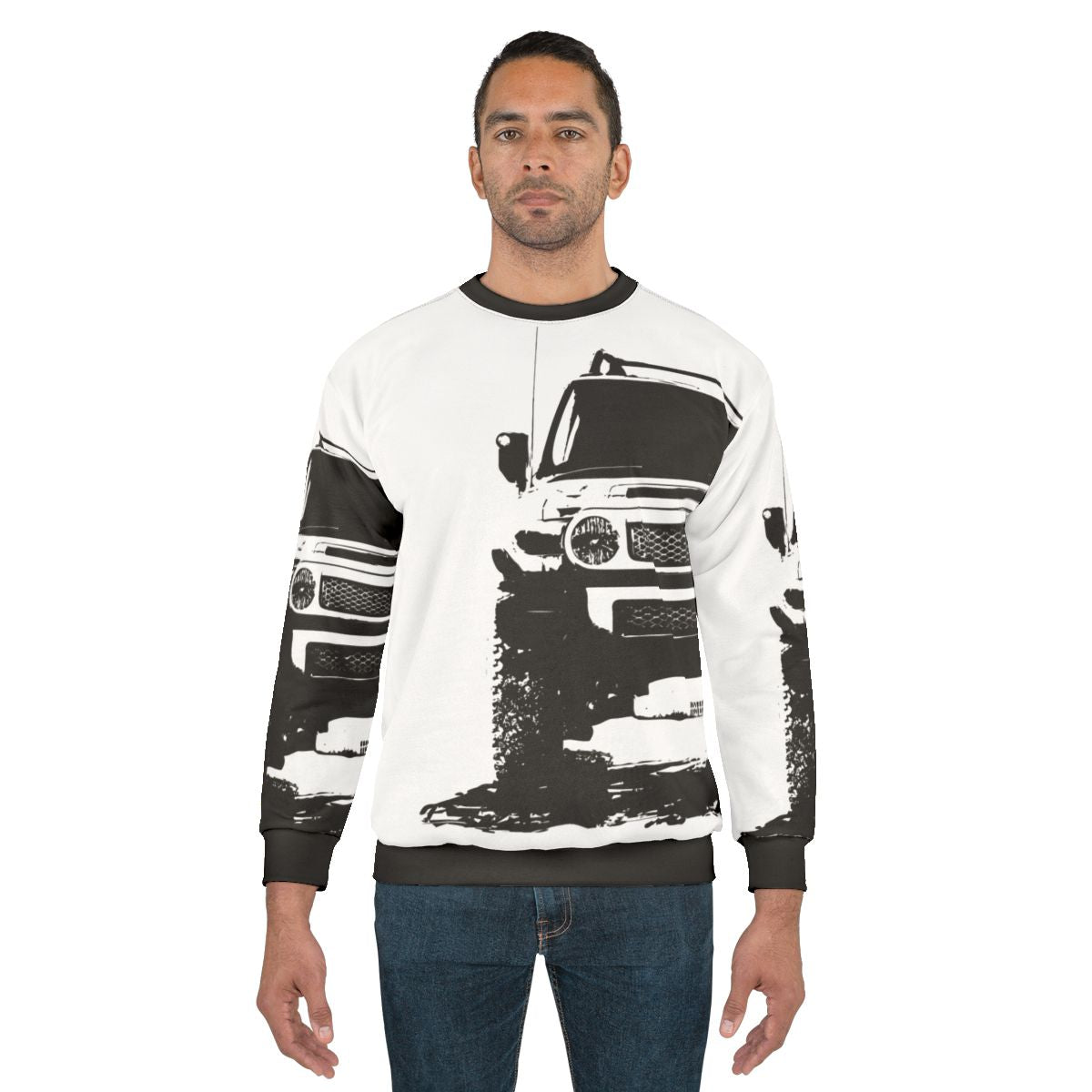 No Road No Problem Sweatshirt for FJ Cruiser and Off-Road Enthusiasts