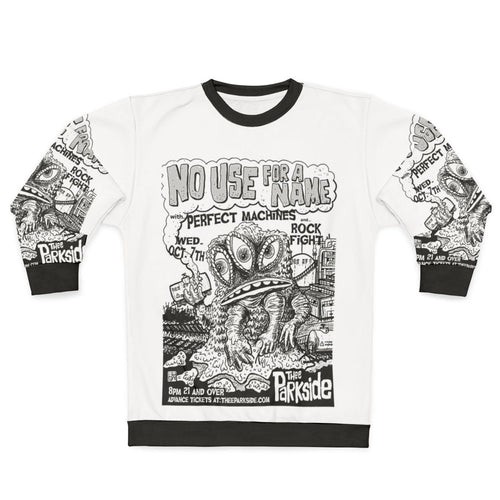 "No Use For A Name Punk Rock Band Sweatshirt with Band Logo"