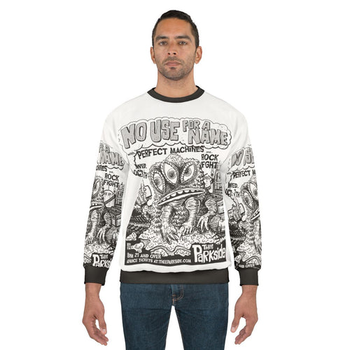 "No Use For A Name Punk Rock Band Sweatshirt with Band Logo"