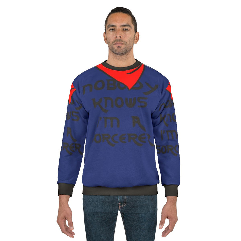"Nobody Knows I'm A Sorcerer" Magical Sorcerer Sweatshirt