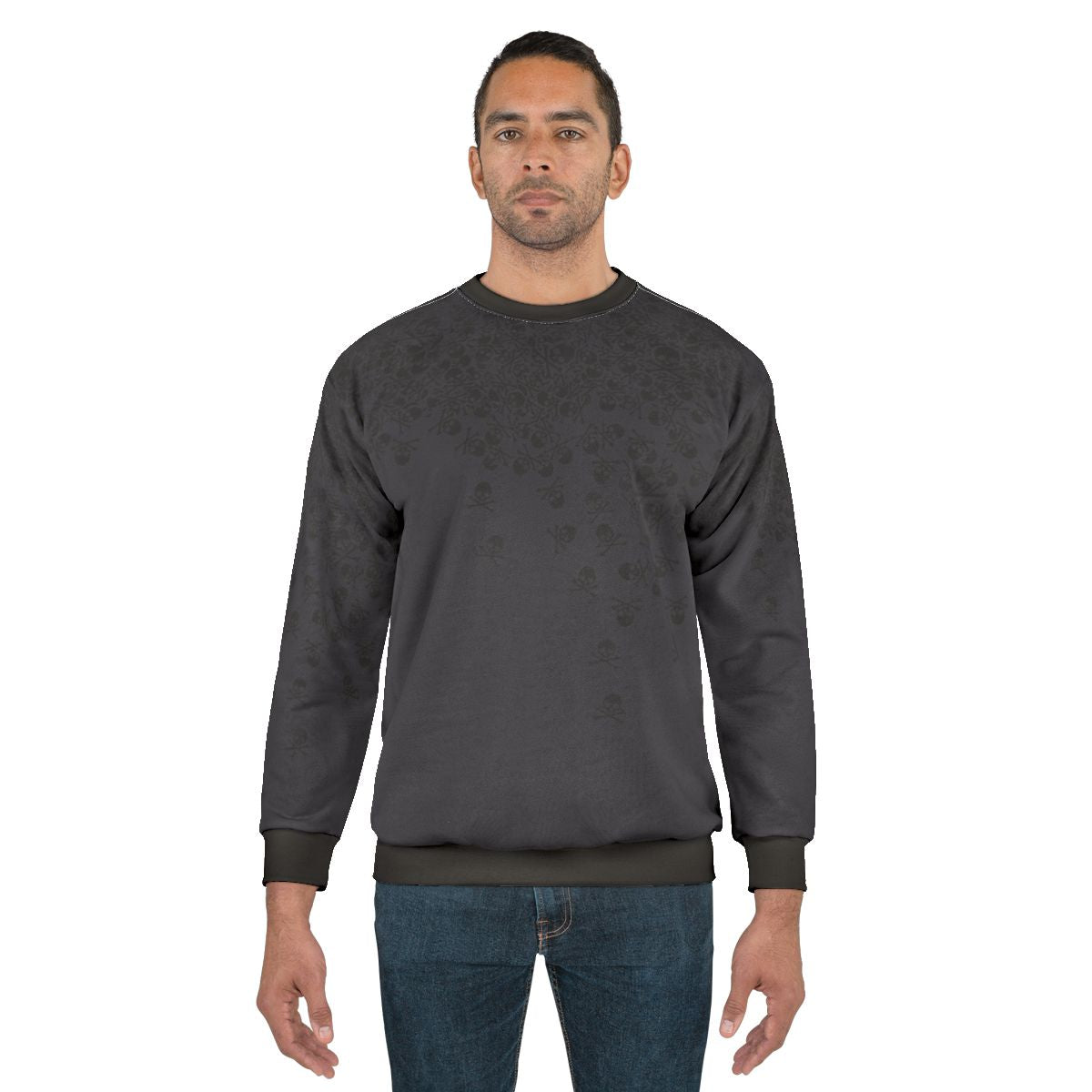 Noctis Skull and Crossbones Gaming Sweatshirt
