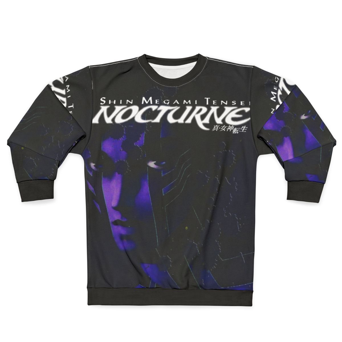 Nocturne Sweatshirt featuring Shin Megami Tensei Demifiend character