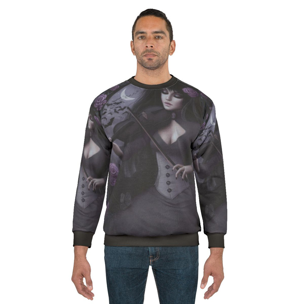 Nocturne gothic and romantic fantasy sweatshirt