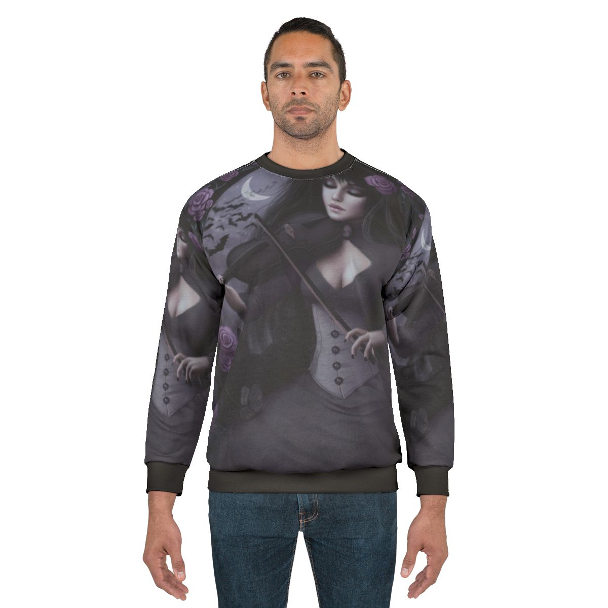 Nocturne gothic and romantic fantasy sweatshirt