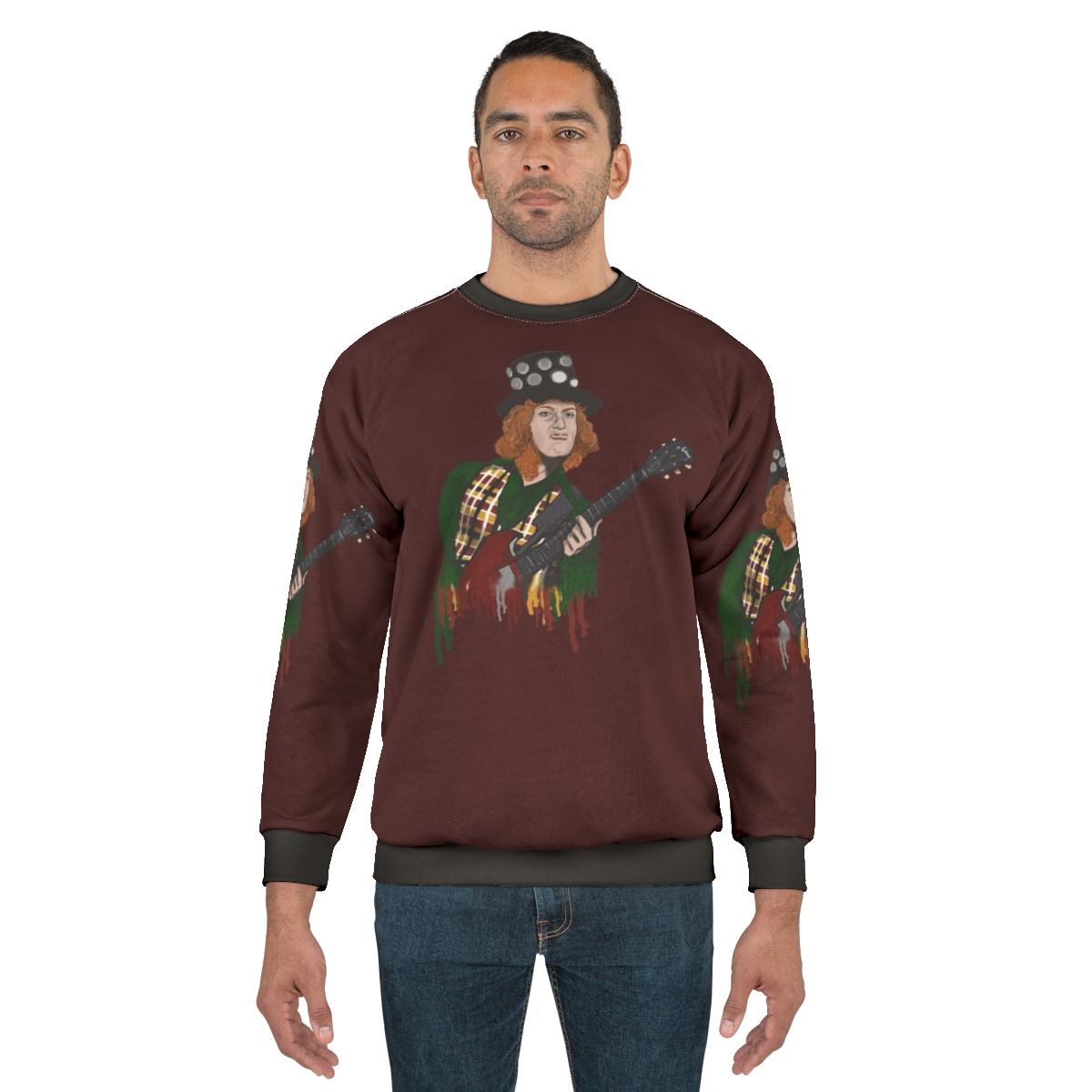 Noddy Holder Slade Band Glam Rock Music Sweatshirt