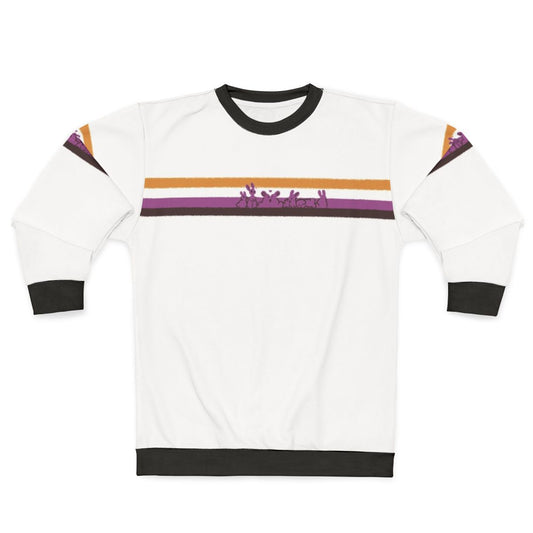 Nonbinary Pride Rabbit Sweatshirt