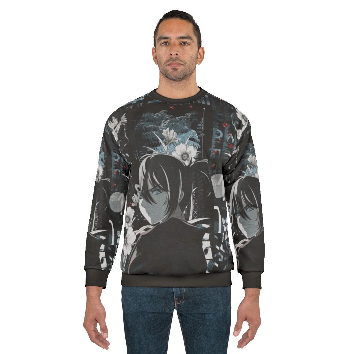 Noragami 5 anime sweatshirt with Yato, Yukine, and Hiyori design