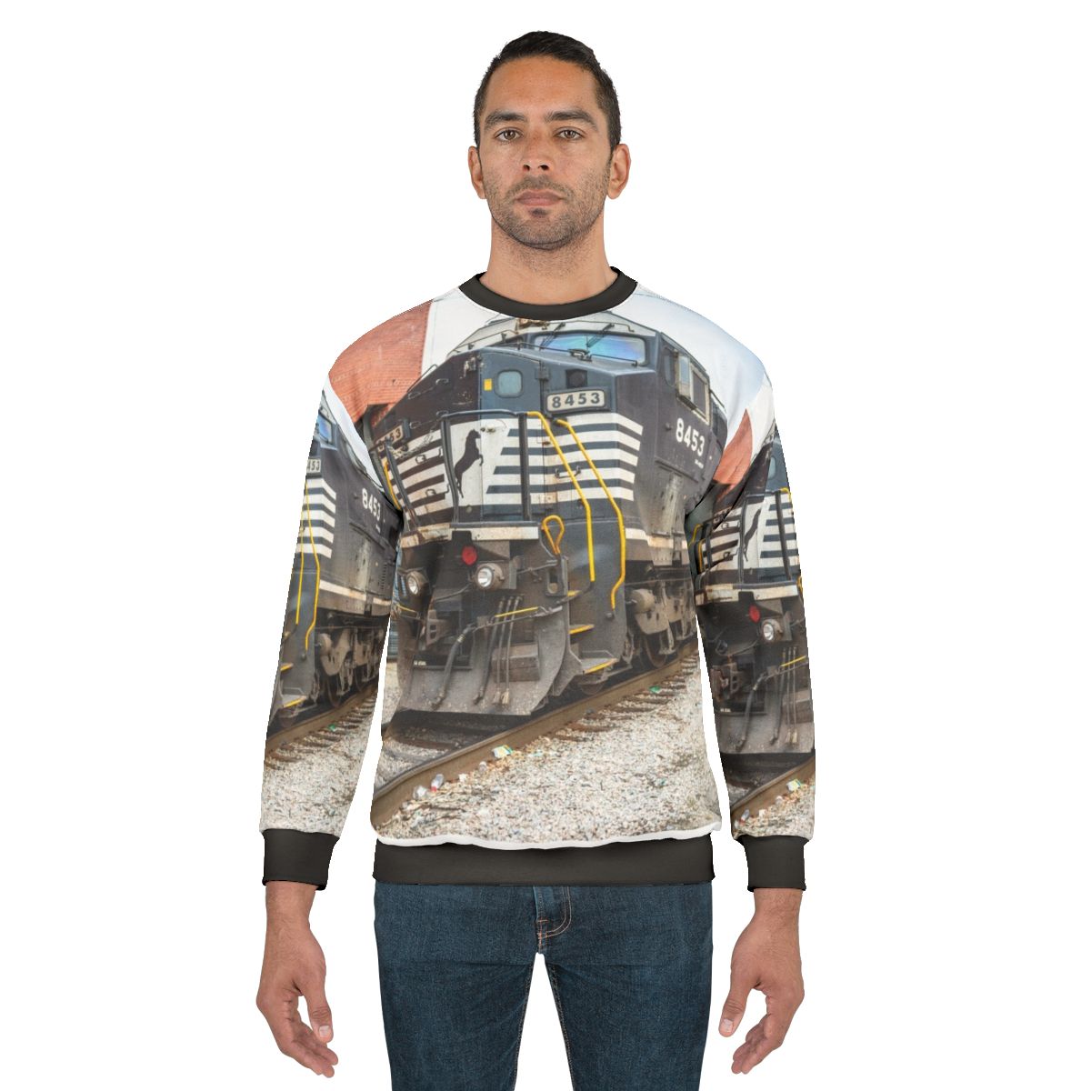 Norfolk Southern Raleigh NC Train Yard Sweatshirt