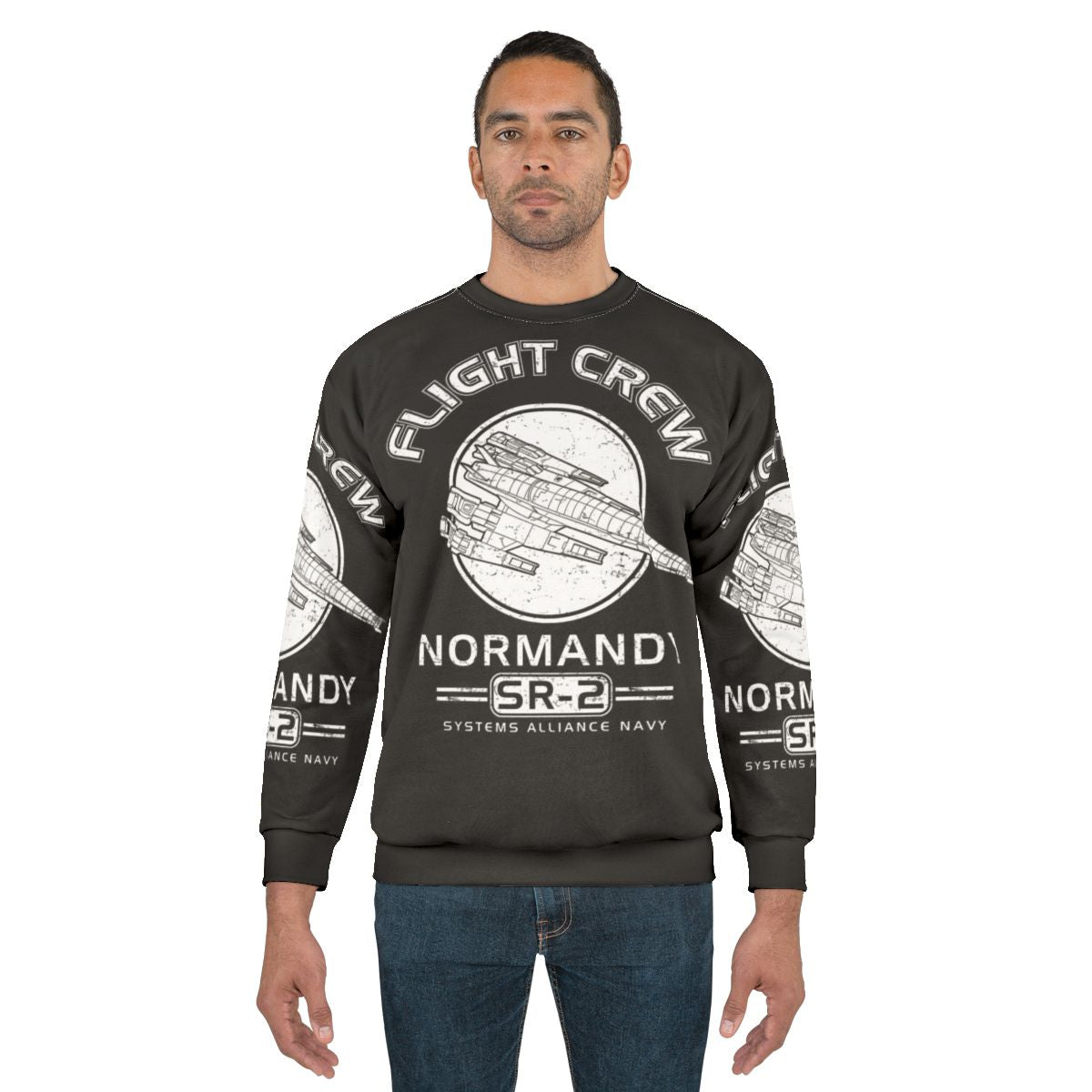 Normandy Sr2 Mass Effect Sci-Fi Sweatshirt