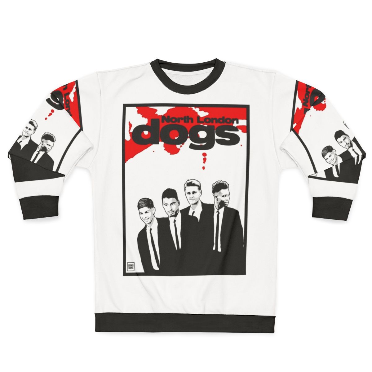 North London Dogs Sweatshirt for Arsenal FC Fans