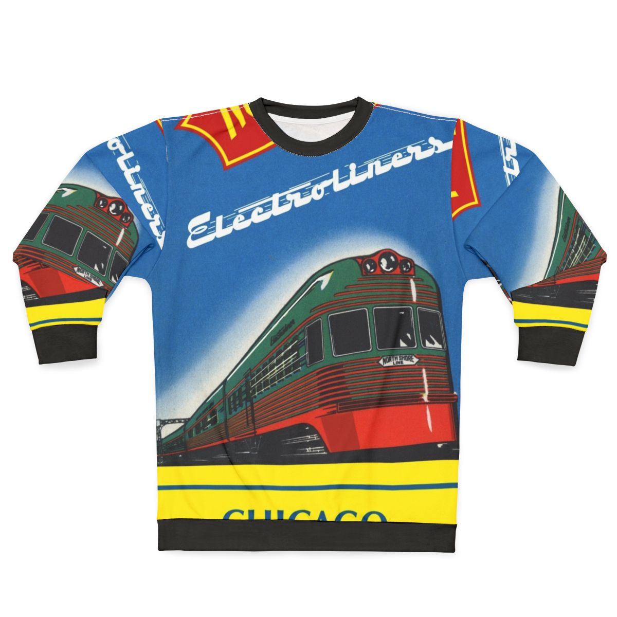 Vintage North Shore Electroliner Electric Train Sweatshirt