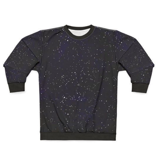 Northern Hemisphere Constellations Sweatshirt with Celestial Graphic Design