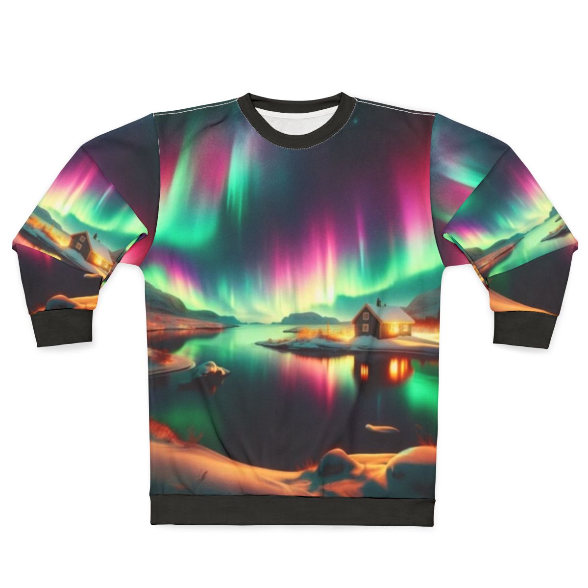 Northern Lights Aurora Borealis Sweatshirt