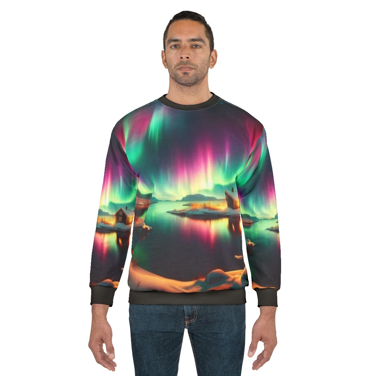 Northern Lights Aurora Borealis Sweatshirt