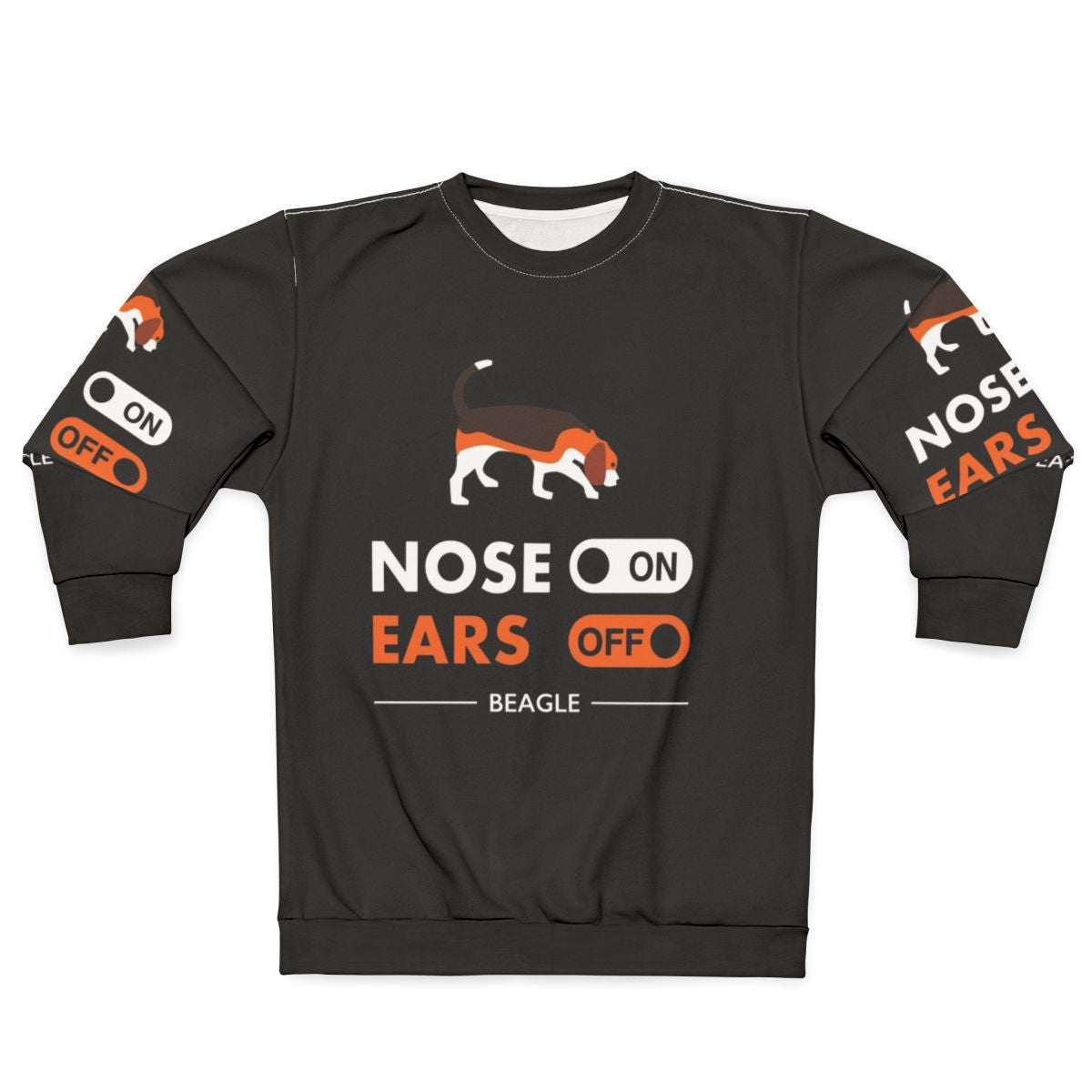 Nose On Ears Off Beagle Sweatshirt