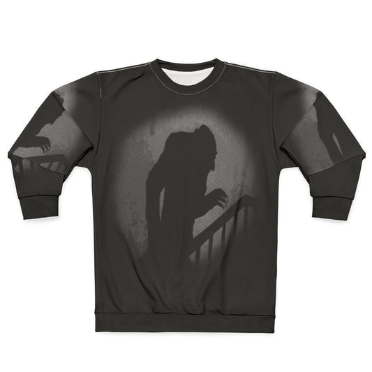Nosferatu Silhouette Horror Sweatshirt