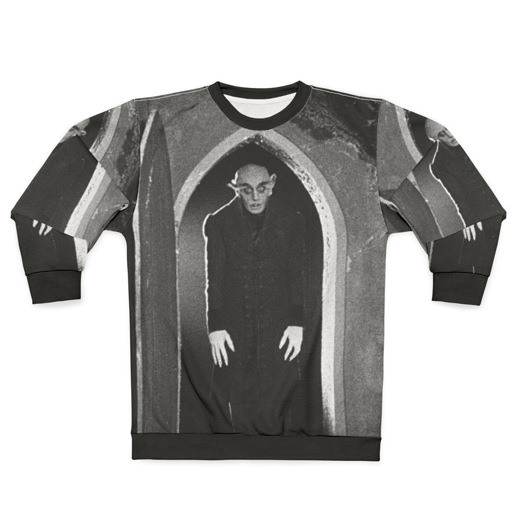 Nosferatu Sweatshirt featuring the iconic silent horror film character