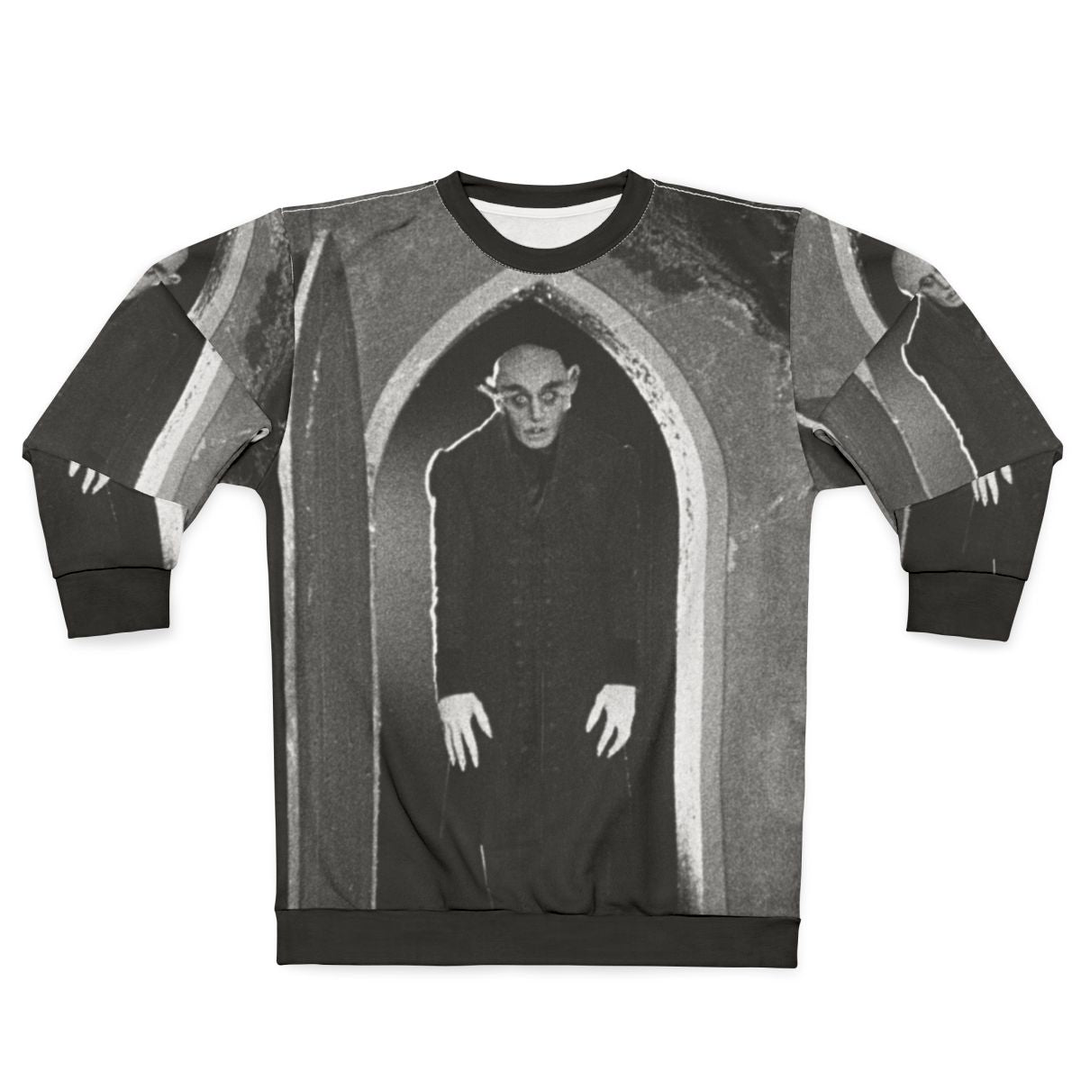 Nosferatu Sweatshirt featuring the iconic silent horror film character