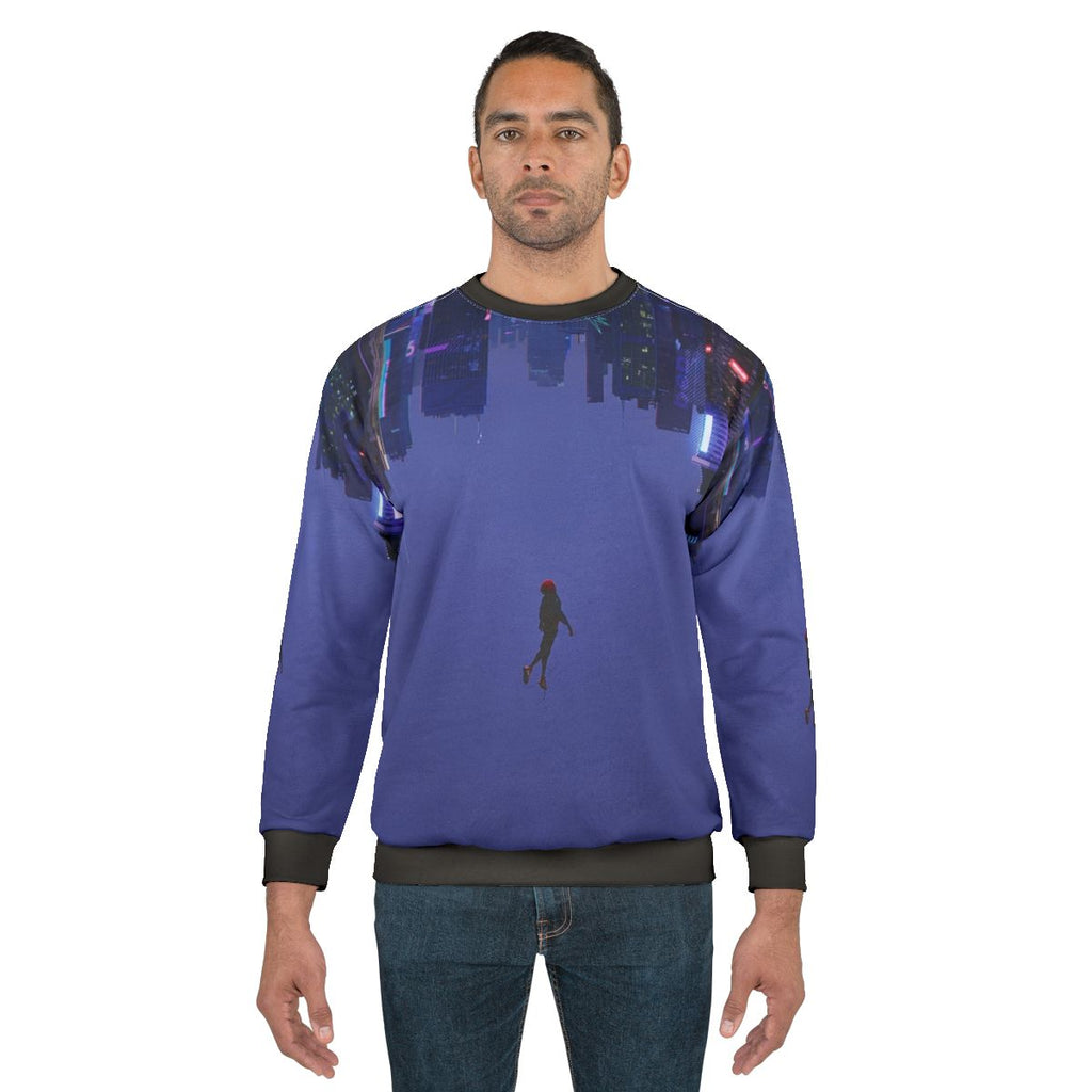 Not Falling But Rising' Spiderman Inspired Sweatshirt