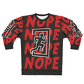 "Not Today" Sweatshirt with Dead by Daylight inspired design