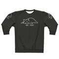 Not Today Sweatshirt with Lazy Cat Graphic