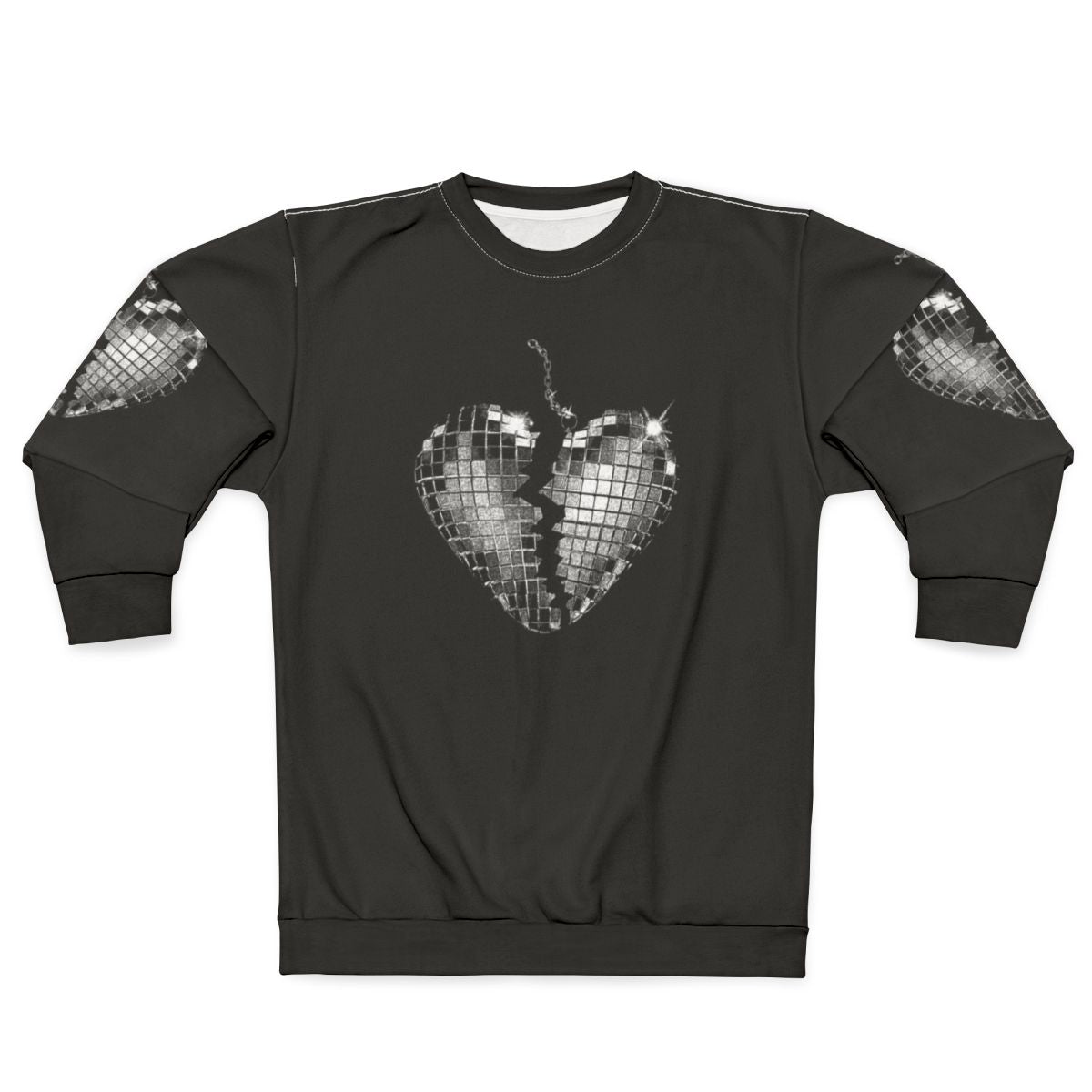 Miley Cyrus Pop Music Sweatshirt with Heart Theme